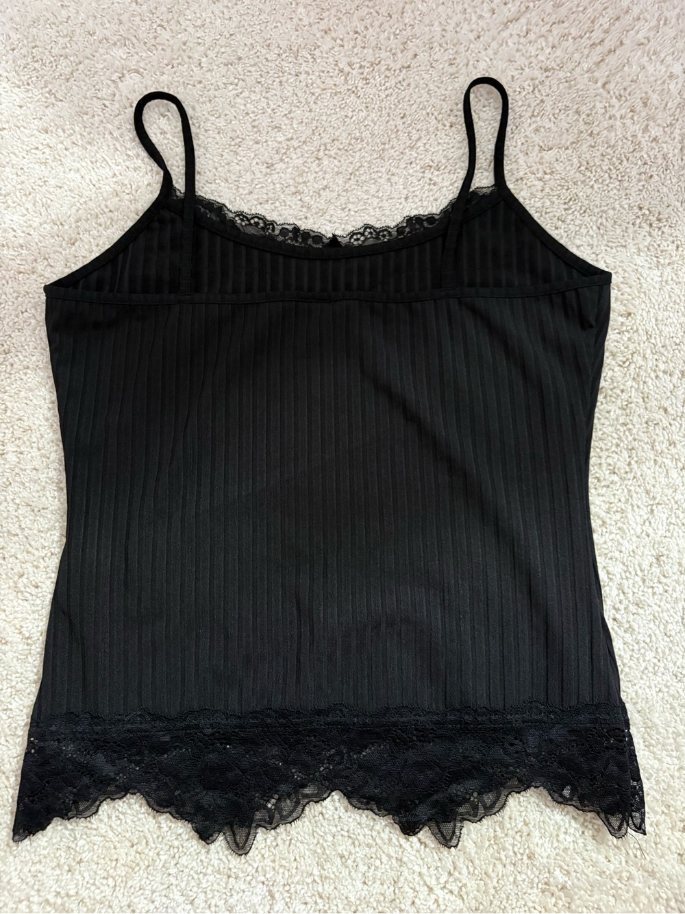 Black Lace Tank top - Picture 4 of 7